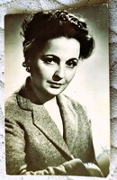 MÉSZÁROS ÁGI SZÍNÉSZ LEGENDA VOITH ÁGI ÉDESANYJA AUTOGRÁF SAJÁTKEZÜLEG ALÁÍRT FOTÓ FÉNYKÉP GYÜJTŐI