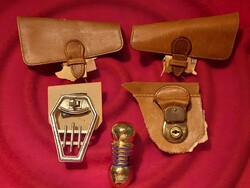 Retro táska kellékek disz csat, bőr táska zár kellék