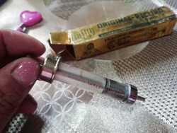 Orvosi eszköz 3. Thermo-stahl injecta 2 cm dobozában használva nem volt A képeken látható állapotban