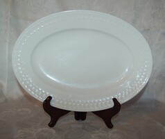 Antik Zsolnay „Hungária” porcelán pecsenyéstál – 35 cm