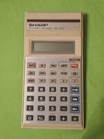 SHARP calculator, retro, from the 1980s, Japan