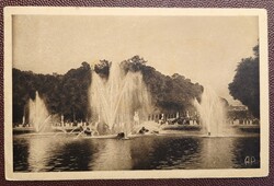 Képeslap, Francia, Versailles 1926,  E.Papeghin, Szökőkút Apollon (k)