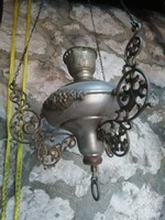 Antik templomi gyertyás mennyezeti lámpa 2