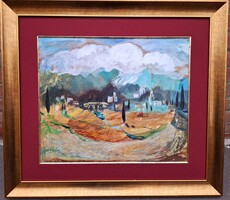 Molnár C. Pál (1894-1981) Olasz Táj