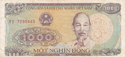 1.000 Dong 1988  Vietnám   A képen látható állapotban