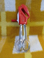 Retro Piros Gloria DDR kézi habverő