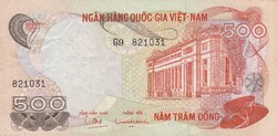 500 Dong 1970  Vietnám   A képen látható állapotban