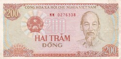 200 Dong 1987 Vietnám   A képen látható állapotban