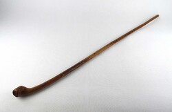 1Y755 Régi gyökér fejű sétapálca túrabot sétabot 88 cm