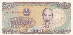 1.000 Dong 1988  Vietnám   A képen látható állapotban