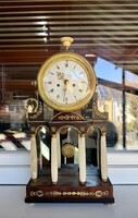 Antik biedermeier asztali óra 1810-20 körüli