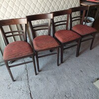 Kárpitozott  4 db szék  kb 50 - 60 -s évek
