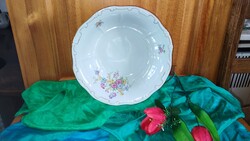 Zsolnay , barokk aranytollazott kínáló.