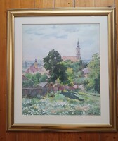 Edvi Illés Panni(1897-1978) akvarell