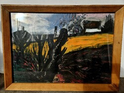 Kapos Nándor Kortárs tájkép