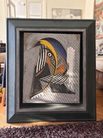 Orbán Attila, akril vászon, 2007, Kapaszkodó