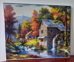 Az idő csendje – 40x50 cm-es gyémántszemes falikép