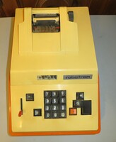 Régi Robotron 314  irodai asztali számológép 1970- 1980-as évek