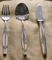 Auerhahn (WMF) 90 - ezüstözött evőeszköz készlet aranyozott díszítéssel