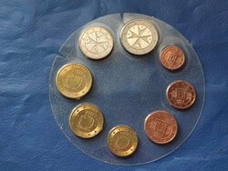 MÁLTA 1 EURO CENT - 2 EURO 2020 8 DARABOS UNC SOR! NAGYON RITKA ÉVSZÁM!