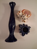 Dísztárgyak - váza, gyertyatartó, mécsestartó