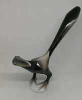 Hollóházi porcelán art deco holló!