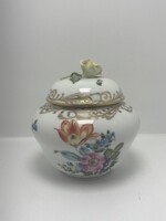 Herendi Jubileumi (125 éves) Bouquet mintás cukor/bonbon tartó