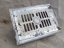 Régi kályha alkatrész ajtó