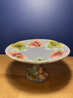 Körmöcbányai ritka eper/szamóca mintás tortatál