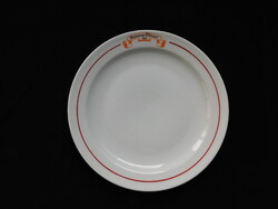 Zsolnay "Százéves Étterem" éttermi porcelán tányér 19 cm