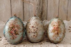 Vintage Húsvéti tojás dekorok