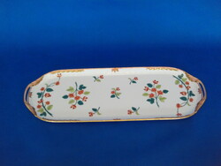 Herendi WBOS  Windsor avec bord en or simple Torta tál