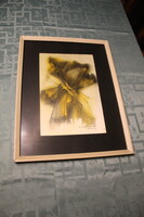 Macskássy Izolda selyem kép