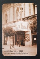 Makó Korzó mozi kártyanaptár 2012