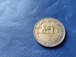 LETTORSZÁG 2 LATI 2009 TEHÉN! RITKA! BIMETÁL!