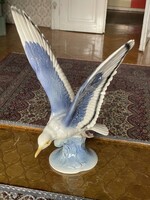 Ritka Hertwig Katzhütte porcelán sirály - ÁLOMSZÉP