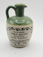 Vintage Tullamore Dew "Uisge Baugh" kerámia viszkis kancsó
