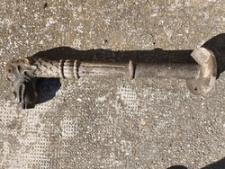 Kígyó , sárkány motívumos öntöttvas kút kifolyó