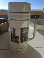 Hollóházi bányász korsó