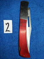 Kifent rózsafanyeles biztonsági záras vadászbicska nyitva 26cm ebből a penge 11 cm ÚJ HIBÁTLAN 2.