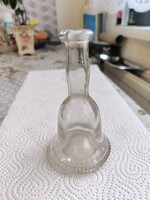 Antik likőrös üveg 15 cm magas eladó!