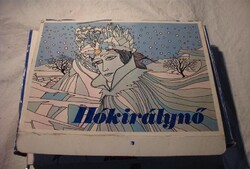 Hókirályné retro puzzle játék (2542)