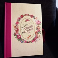 Régi, Viktoriánus stílusú fotoalbum/fénykép album.