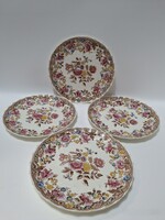 Copeland antik, fajansz süteményes tányérok, 4 db egyben