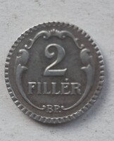 Magyar Királyság vas 2 fillér 1940 (CD28)