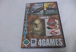 Hall of Game, 4 PC játék, új (2052)