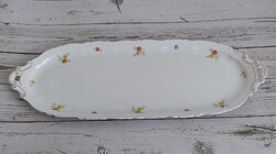 Zsolnay porcelán süteményes kínáló!