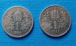 Ausztria 1  Korona 1899 , 1915