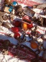 Retro motor , bicikli , autó , prizmák alkatrészek !egyben