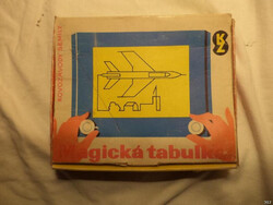 Mágikus tábla, retro rajzolójáték, dobozos (1395)